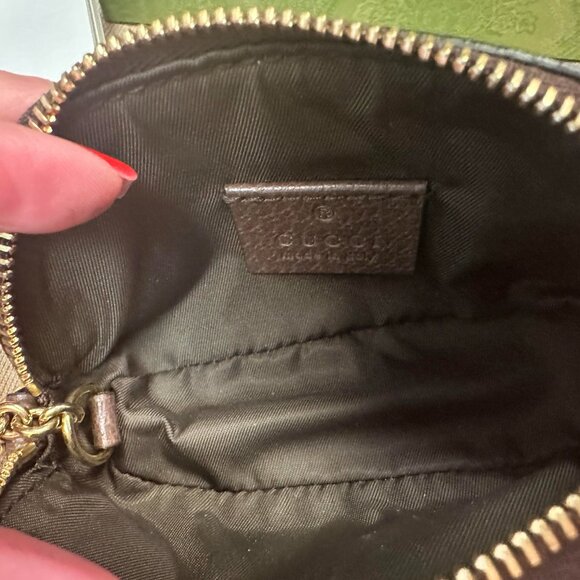 Gucci Ophidia GG Domed Key Pouch - Picture 10 of 13